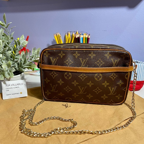 Louis Vuitton Handbags - Preloved Authentic LV Monogram Crossbody/Sling.